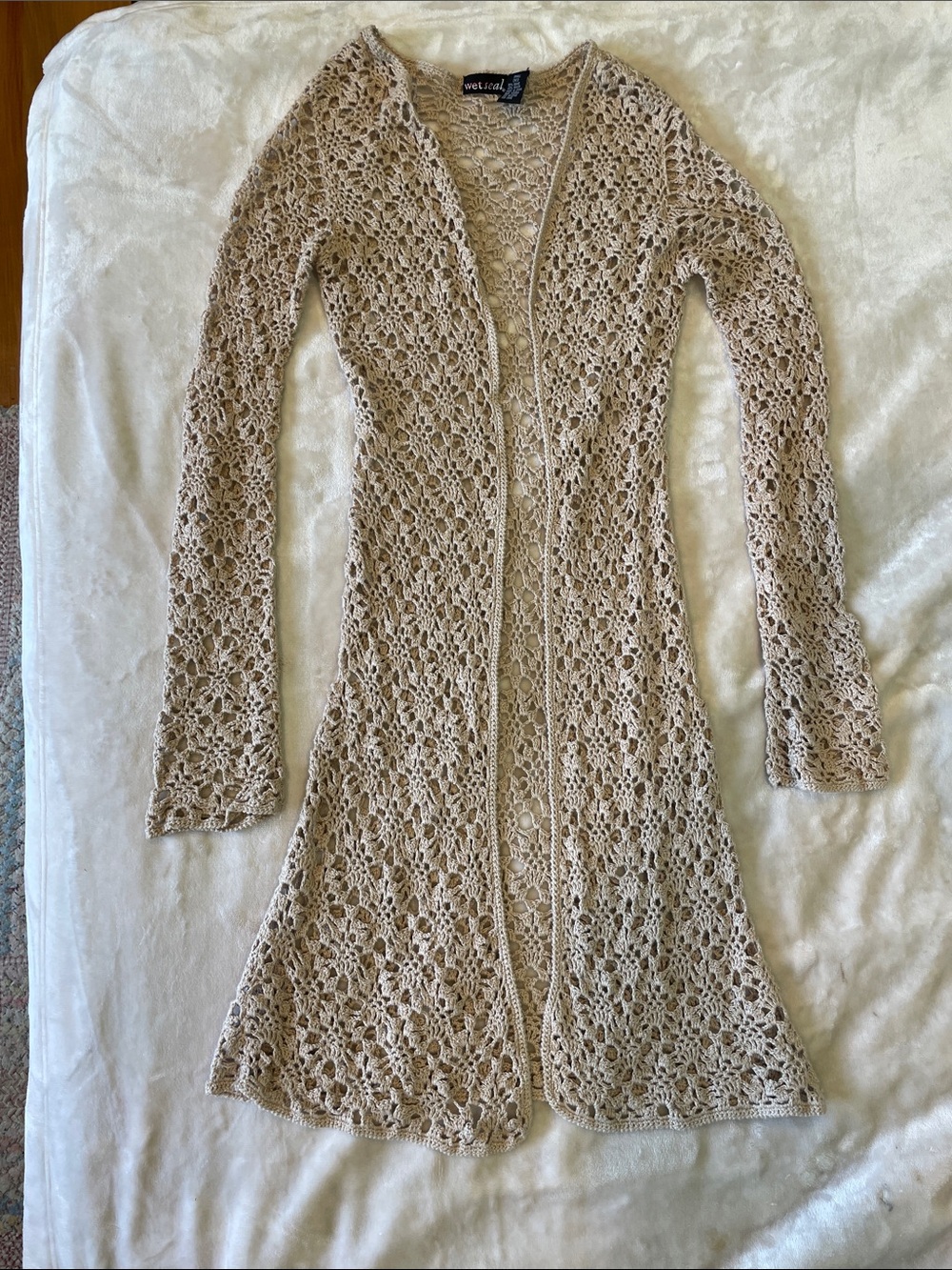 Crochet cover up